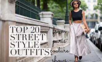 Street style Paris couture shows