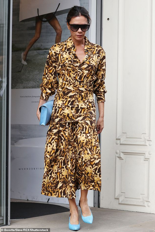 Victoria Beckham follows in the footsteps of Chanel by BANNING exotic skins from her designs